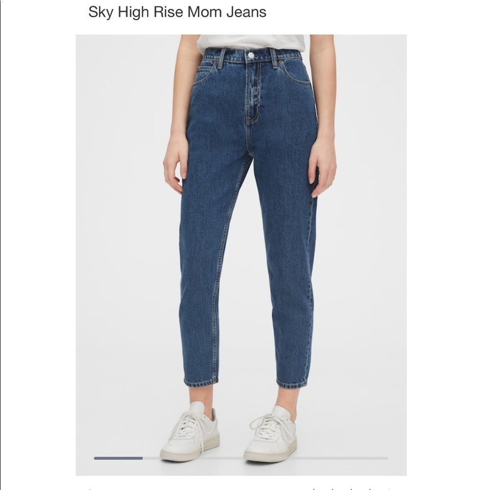 Gap Sky High Mom Jeans